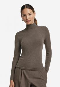 Джемпер Falconeri TURTLENECK, Braun - Tortora Melange/Mottled Light Brown
