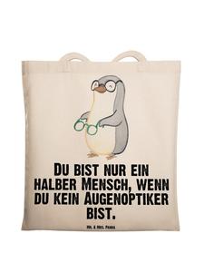 Mr. & Mrs. Panda Сумка-шоппер с изображением сердца оптика и надписью кремового цвета