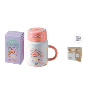 Кружка KAWASIMAYA, [Shopping Bag]Lulu Pig With Lid Mug (Unicorn Pig)