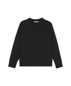 Расслабляющая черная толстовка с круглым вырезом ÃTudes, черный