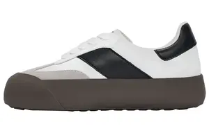 DUM DUM Puff Shoes Низкие Стильные Скейтбординговые Кроссовки Унисекс Черный Серый Цвет GOOD BAI