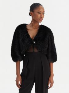 Меховое пальто regular fit CFC0020149002 Rinascimento, черный