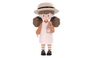 Molinta Popcorn Sister коллекция винтажной моды слепые коробки товары одиночная мистери-бокс/полный набор 6 шт FINDING UNICORN