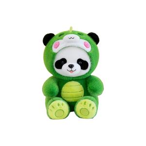 Мягкая и милая трансформирующаяся плюшевая игрушка динозавр панда, высота 35см/45см DUOMIAOYOU