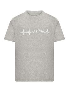 Рубашка F4NT4STIC Mountain Heartbeat, светло-серый