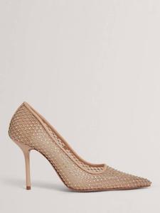 Criista Mesh Court высокие стилеты с пайетками Ted Baker, Pink