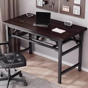 Стол складной Huakaizhixing BGZ718, 100x50 см, двухуровневый, черный, усиленный двойной балкой