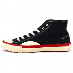 Alternative Country Кроссовки унисекс из парусины средней высоты, черные