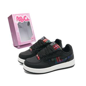 ABCIO Низкие женские кроссовки для скейтбординга Scottish Red