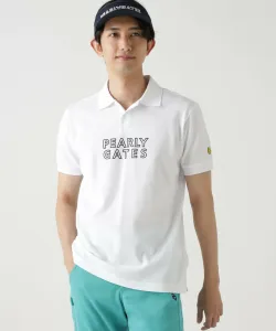 Поло с коротким рукавом из пике PG Pearly Gates, цвет White