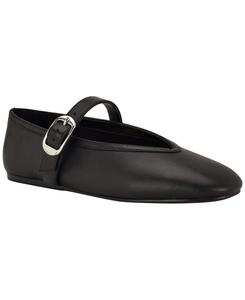 Женские балетки Vancee Mary Jane Nine West, Black Leather