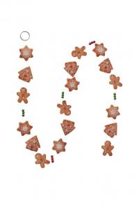 Декоративная цепочка Capiz Garland Ginger 180 см Boltze, мультиколор