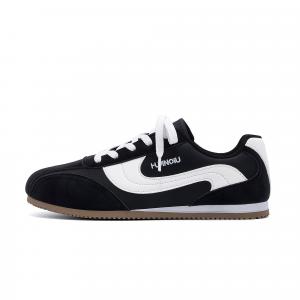 Легкие кроссовки German Army Trainers с низким верхом для мужчин HUANQIU, черный