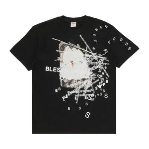 Футболка Supreme x Bless Observed In A Dream 'Black', черный