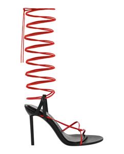 Ажурные босоножки Azha X5 с переплетающимися ремешками Salvatore Ferragamo, черный