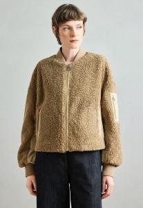 Флисовая куртка Marc O'Polo BLOUSON JACKET CURLY PATCHED WELT POCKET, Dusty Earth/Brown