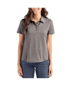 Женская рубашка поло Coastline Epic Comfort из переработанных материалов Cutter & Buck, Elemental grey