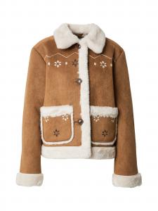 HOLLISTER Куртка межсезонная в коричневом цвете, Pueblo