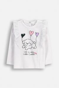 Детская блузка Coccodrillo, белый