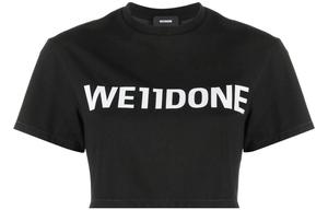 Футболка женская черная FW22 WE11DONE