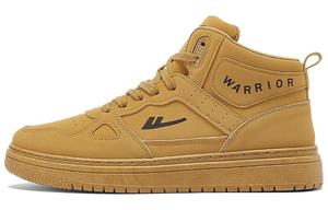 Кроссовки WARRIOR Skateboarding Shoes Men High-top Camel, коричневый