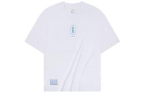 361° Футболка унисекс с круглым вырезом, прямая, без рукавов, белая