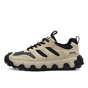 Мужские кроссовки для активного отдыха на открытом воздухе, с низким верхом Jeep, коричневый