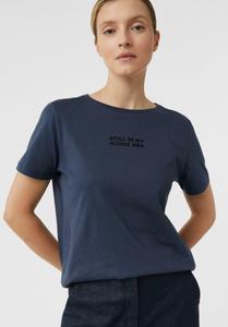 Футболка comma Print T-shirt, Navy/Blue