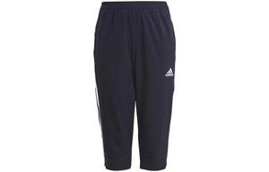 Детские трикотажные спортивные штаны Adidas, черный