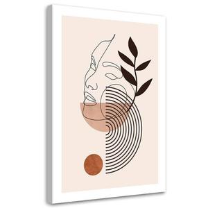 Картина арт-принт KUNSTLOFT Minimalist Line, бежевый