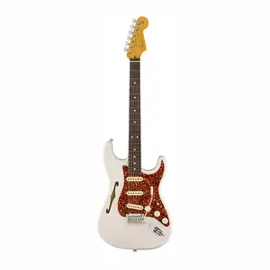 Fender Limited Edition American Professional II Stratocaster Thinline в цвете White Blonde