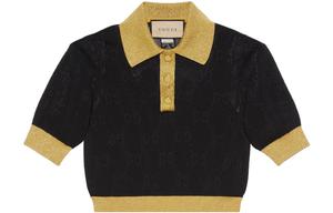 Футболка-поло женская Gucci, черный