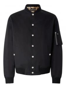 Бомбер-пуховик Roberto Cavalli, черный