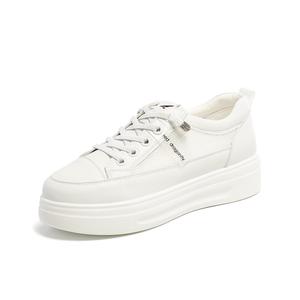 RED DRAGONFLY Низкие женские кроссовки белого цвета