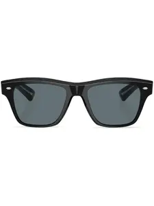 Солнцезащитные очки Sixties в квадратной оправе Oliver Peoples, черный