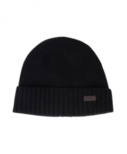 Однотонная шапка из шерсти и флиса Barbour, черный