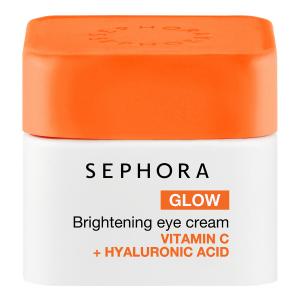 GLOW - крем для глаз, придающий сияние, с витамином С и гиалуроновой кислотой. Sephora Collection