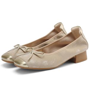 Туфли на высоком толстом каблуке D FUSE SCANDINAVIA для женщин D:FUSE SCANDINAVIA, Milk White