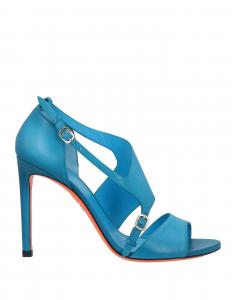 Сандалии Santoni, глубокий бирюзовый