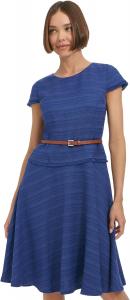 Женское платье Tommy Hilfiger с облегающим кроем и расклешенной юбкой, Gulf Blue