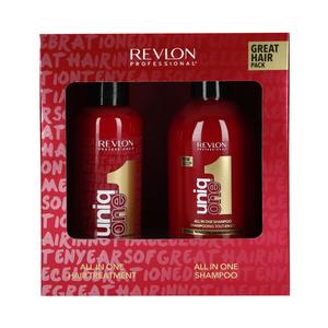 Revlon, Uniq One ​​Set Маска для всех типов волос, 150 мл + шампунь, 230 мл Revlon Professional