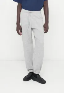 Базовые свободные спортивные штаны с затягивающимся поясом и бамбуковым рисунком в виде листьев. Abercrombie & Fitch, Grey