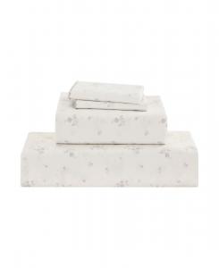 Комплект постельного белья Callie Floral из хлопка, 200 нитей, 4 предмета, размер Full Macy's, Gray