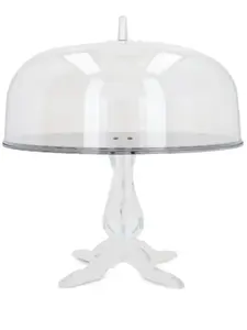 Подставка для торта с принтом, 28,5х28 см, 10 Corso Como, черный