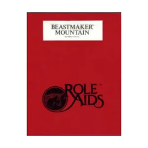 Модуль Beastmaker Mountain (Red Folder Version), Roleaids - Fantasy Modules & Supplements (D&D, AD&D)