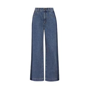 Джинсы Deep Breath с широкими штанинами, синий