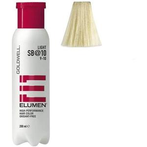 Перманентная краска для волос Elumen Sb@10 без аммиака, 200 мл Light Sb @ 10, Goldwell