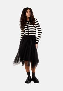 Платье Apricot STRIPE MIDI , Black