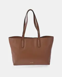 Большая сумка для покупок с двойными ручками из кожи Guy Laroche, светло-коричневый