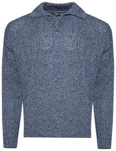 Поло Bode Melange Polo 'Blue', синий